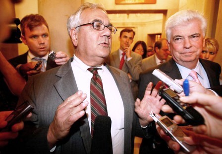 Reps. Barney Frank (D-MA) and Christopher Dodd (D-CT)