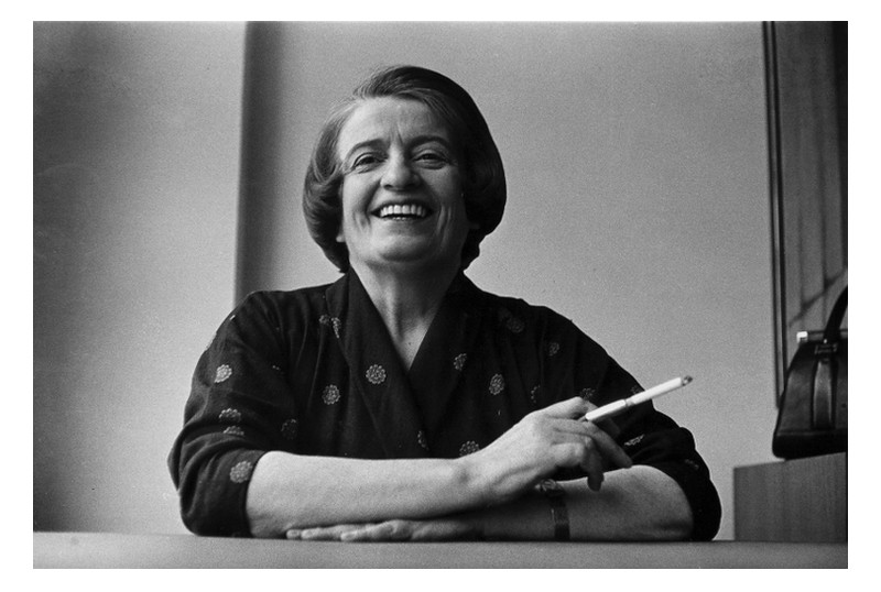 ayn rand smiling playboy