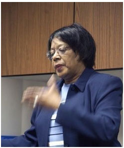 Sociology professor Anne Wortham