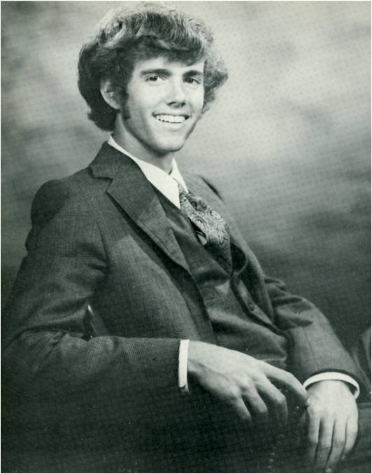 The author, during his Kinkaid years.