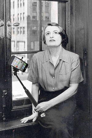 ayn rand selfie