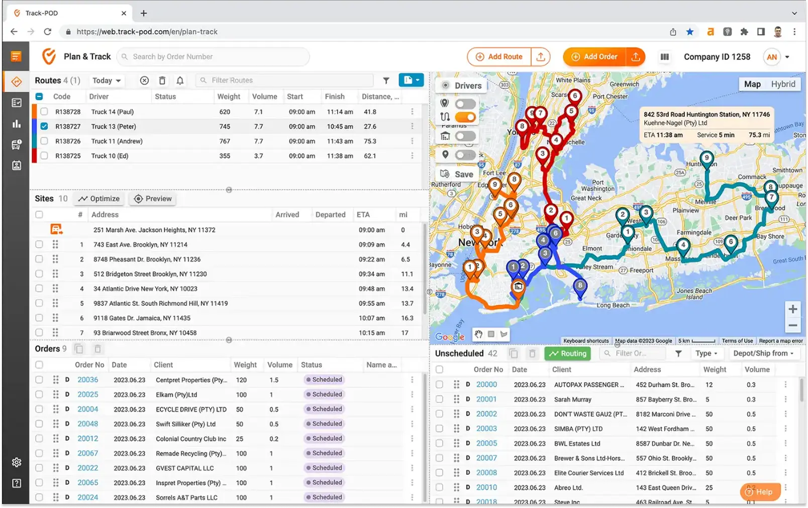 Track-POD screenshot
