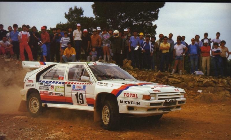 Citroën BX 4 TC Évolution à l'Acropole