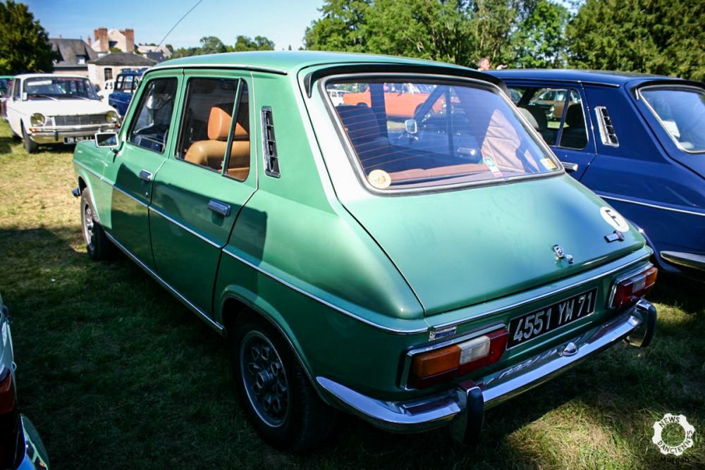 Nouvel arrière de la Simca 1100