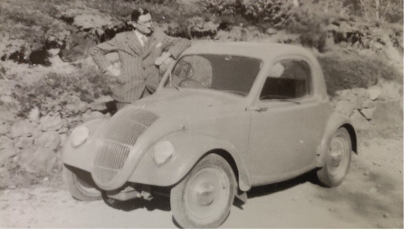 Fiat 500 topolino prototype