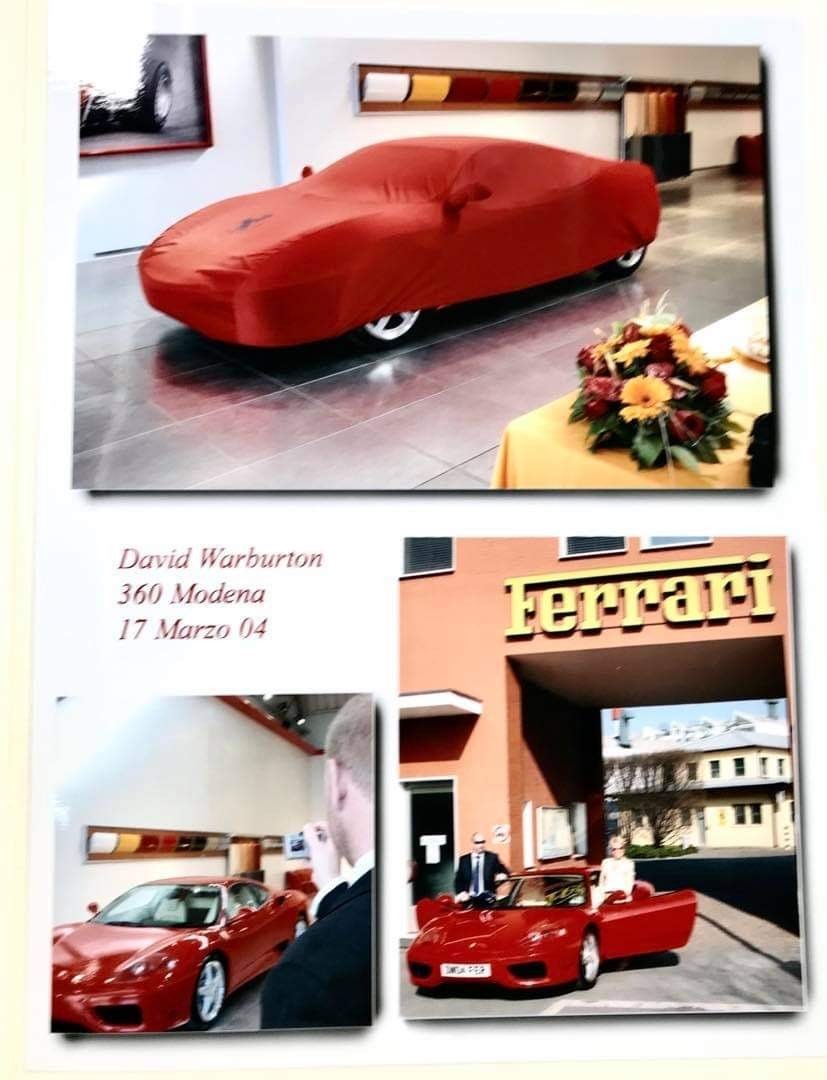 Sa première Ferrari 