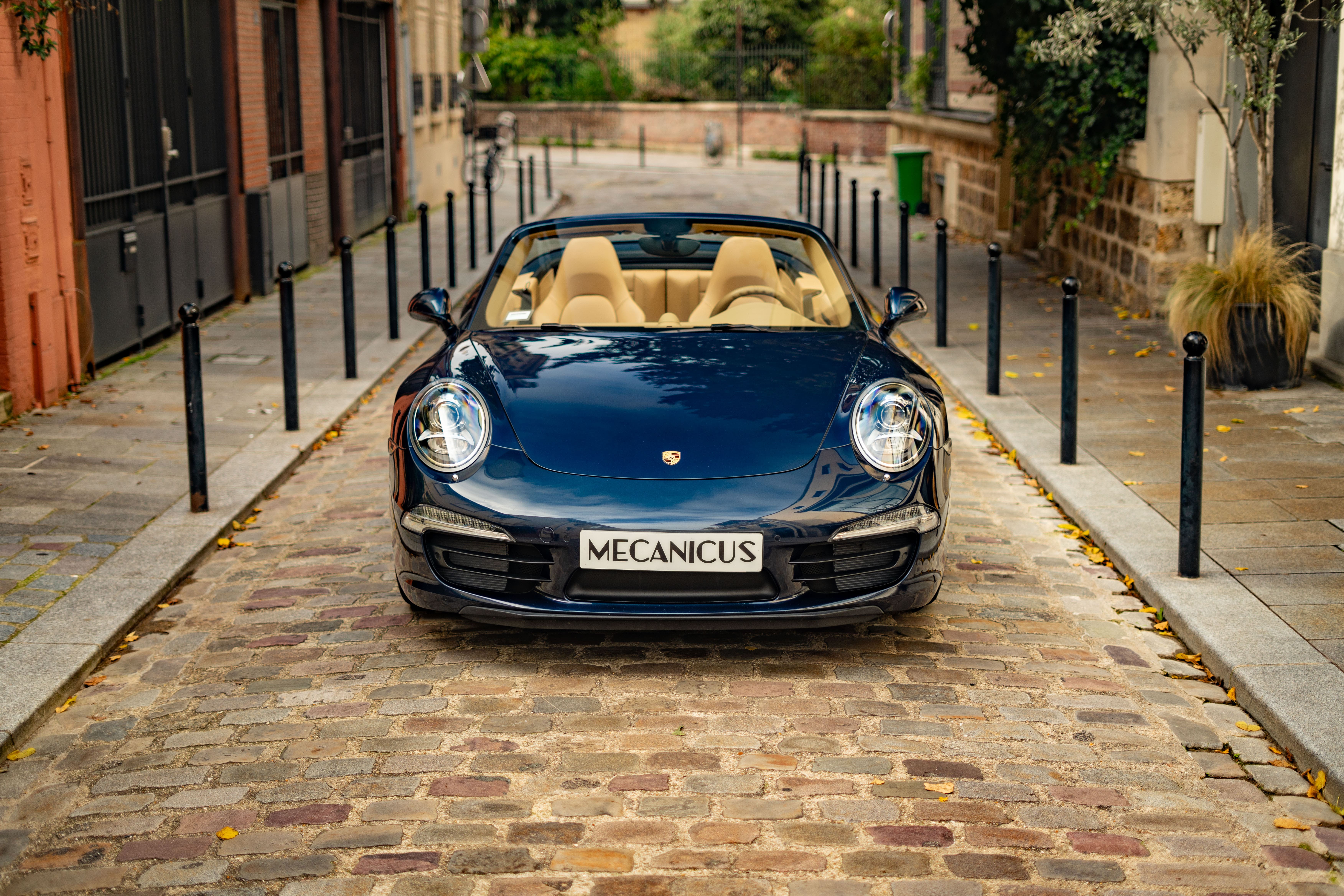 Porsche 911 991.1 Carrera 4S Cabriolet *Bleu intérieur beige*