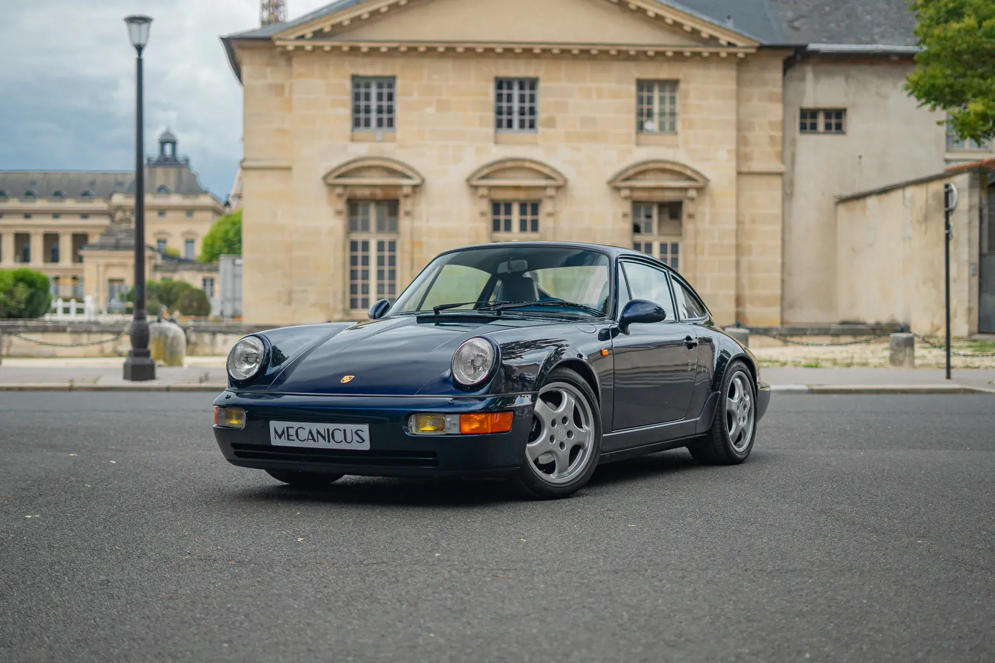 Porsche 964 C2 Bleu Nuit Métallisé Mecanicus Paris