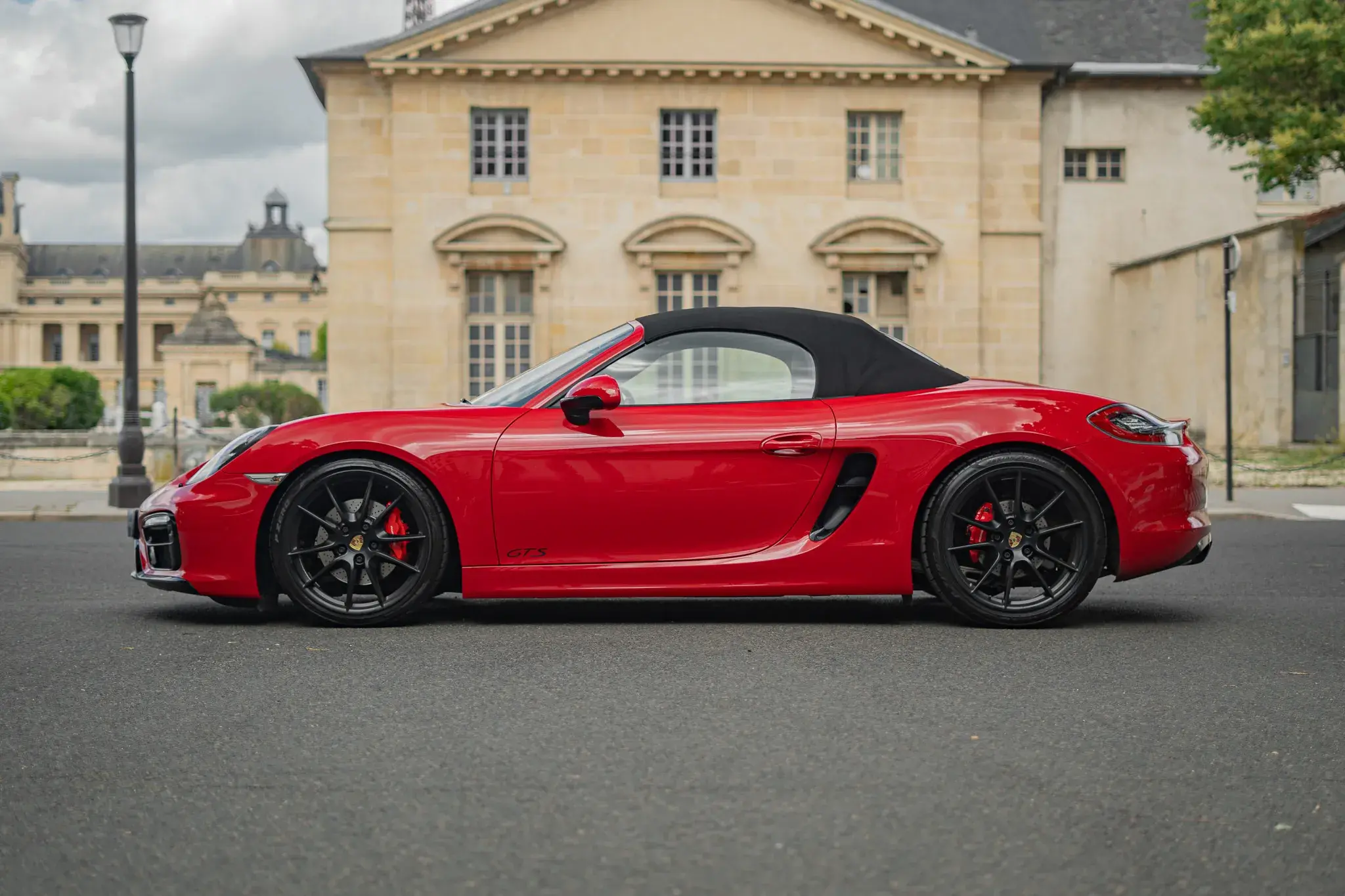 Porsche Boxster 981 GTS Rouge Carmin Mecanicus Paris