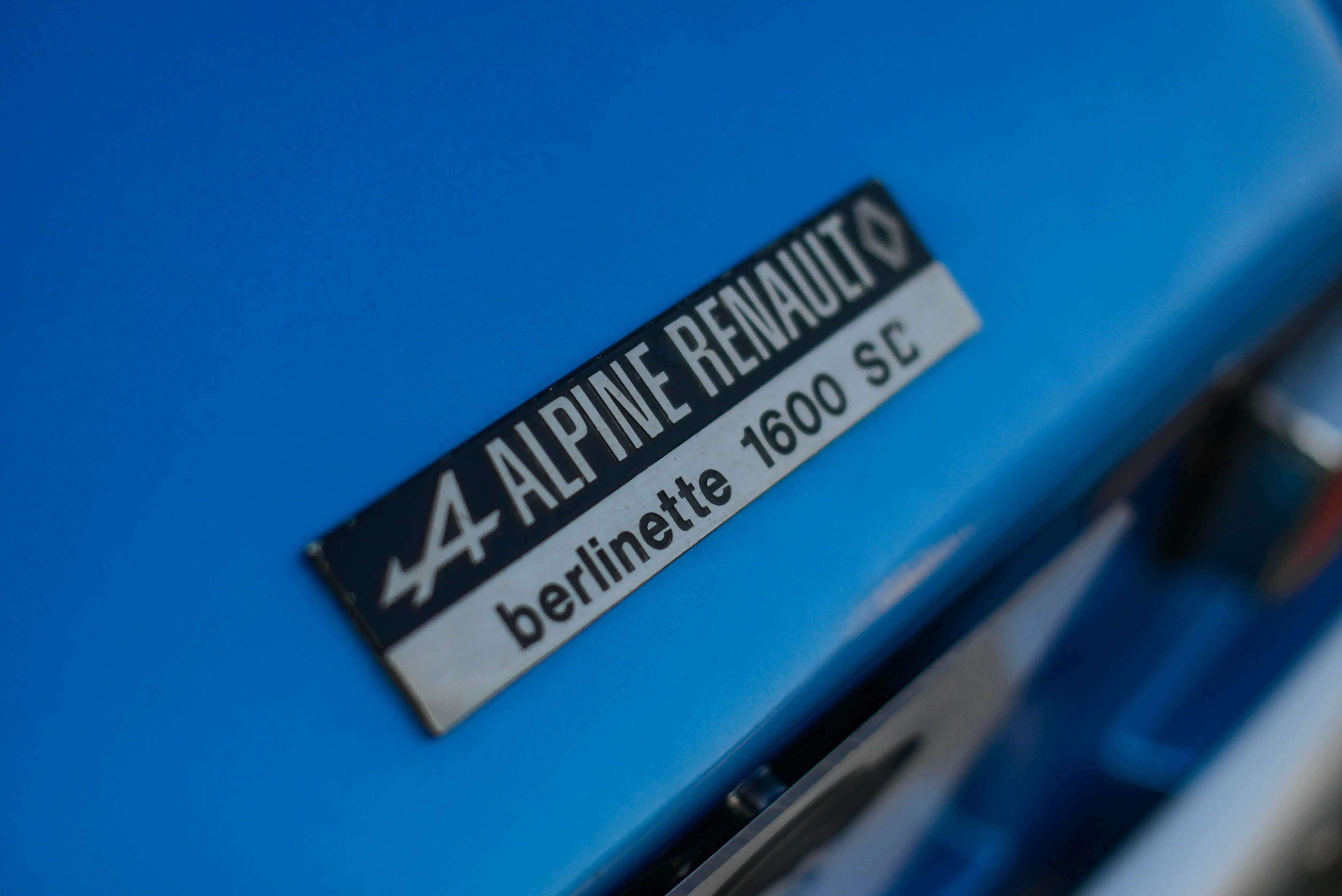 Alpine A110 1600 SC Sigle Berlinette Mecanicus Paris