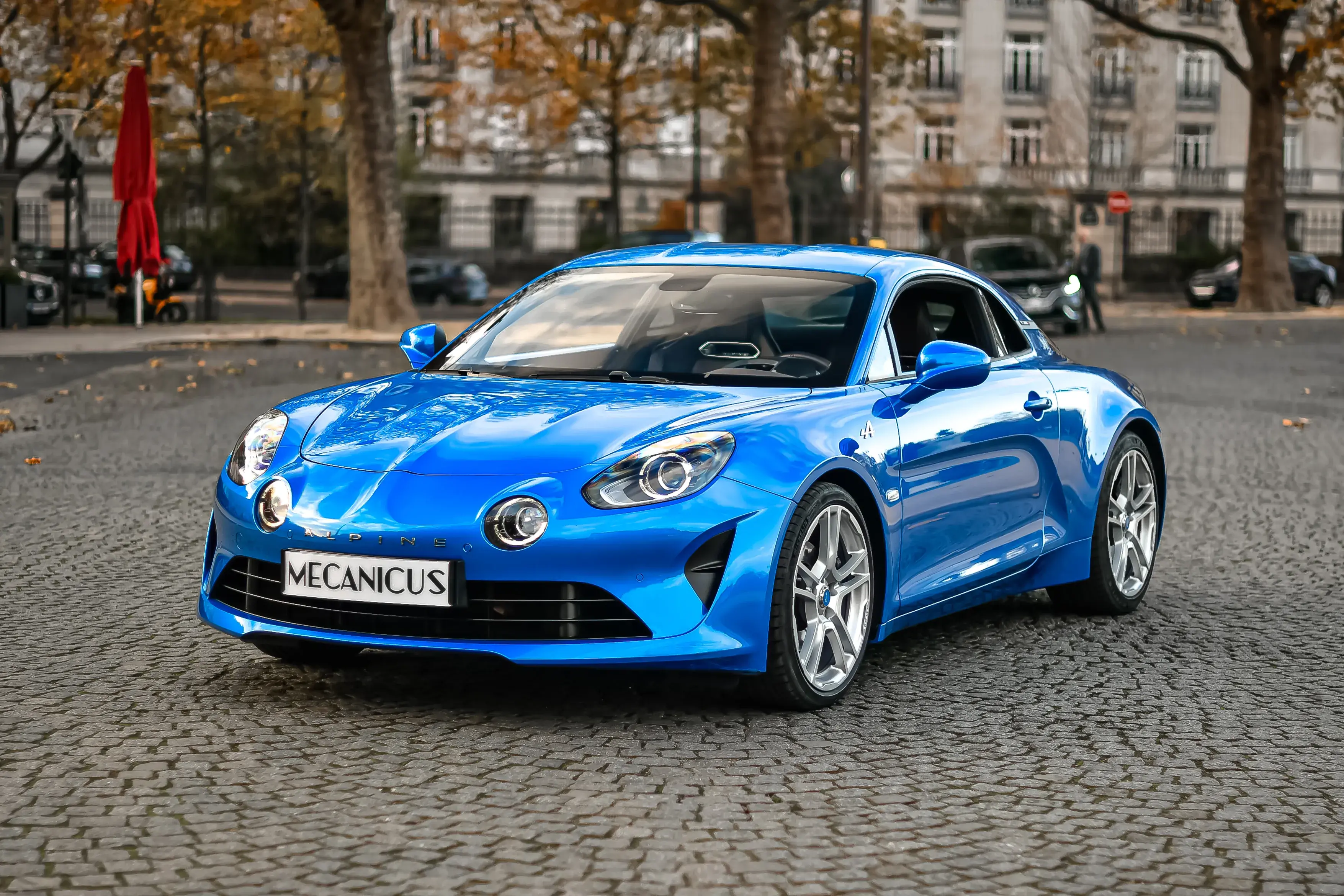 Alpine A110 Légende Bleu Alpine Mecanicus Paris
