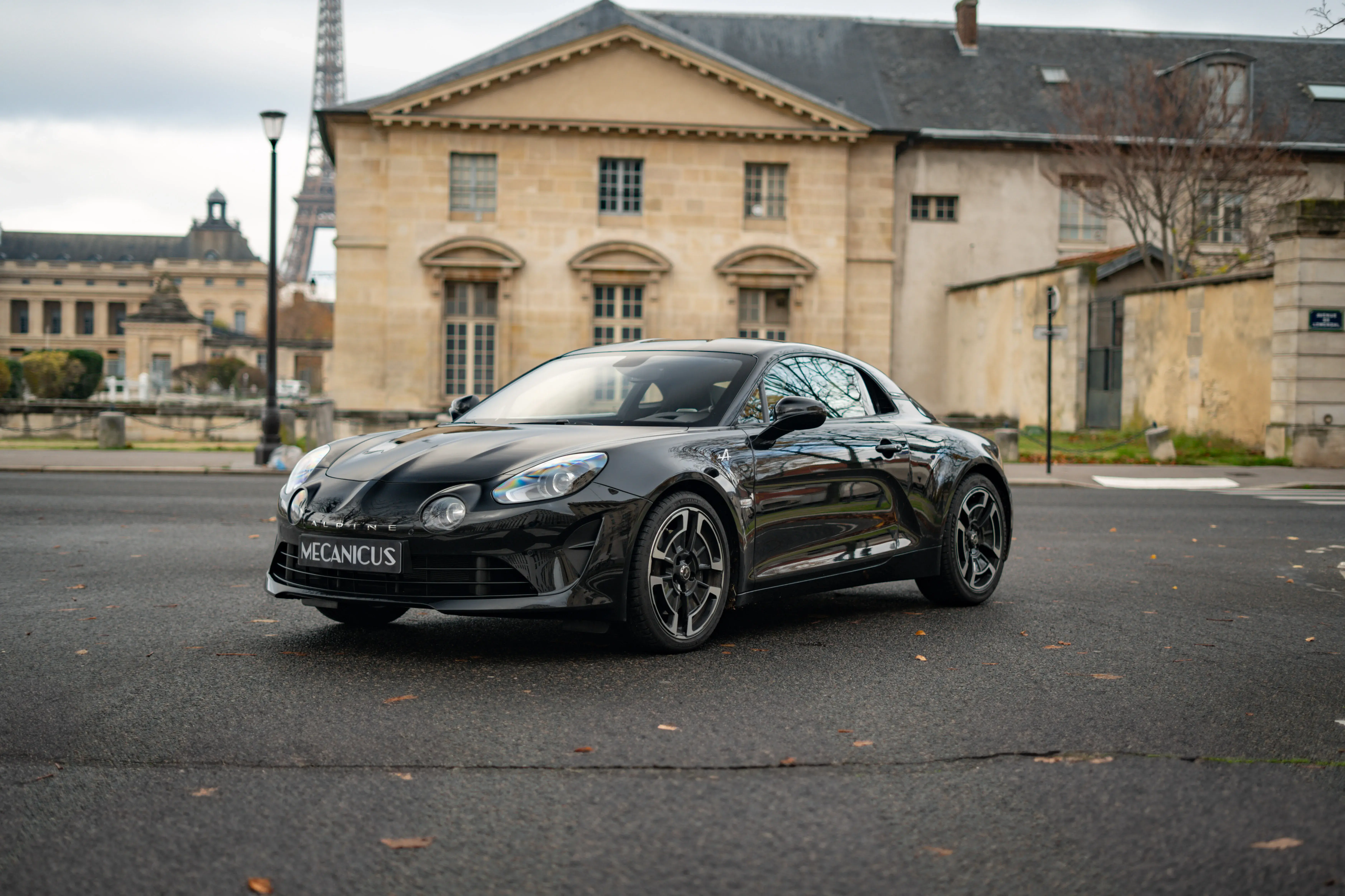 Alpine A110 Pure Noir Profond Mecanicus Paris