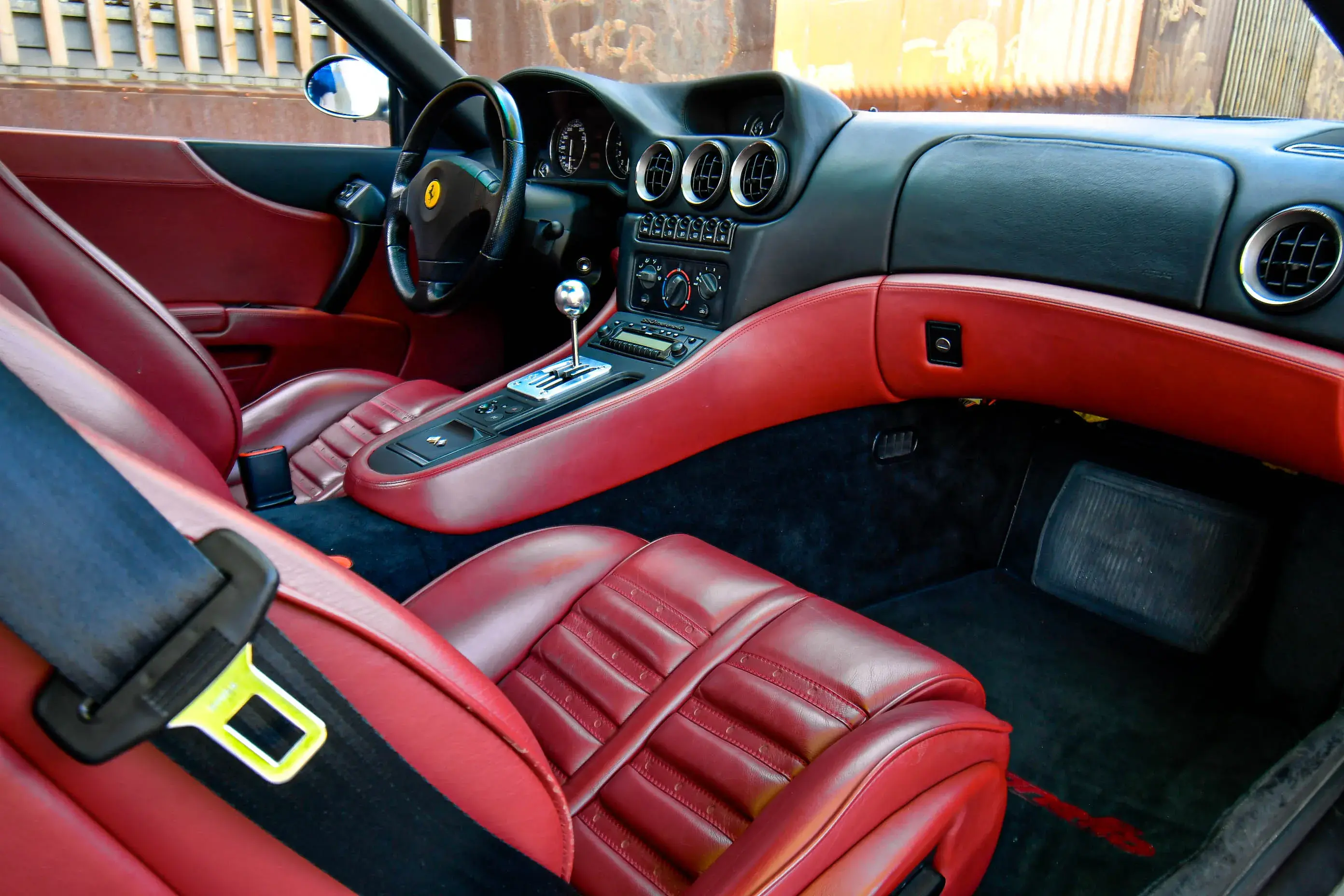 Intérieur Ferrari 550 Maranello Cuir Mecanicus Paris