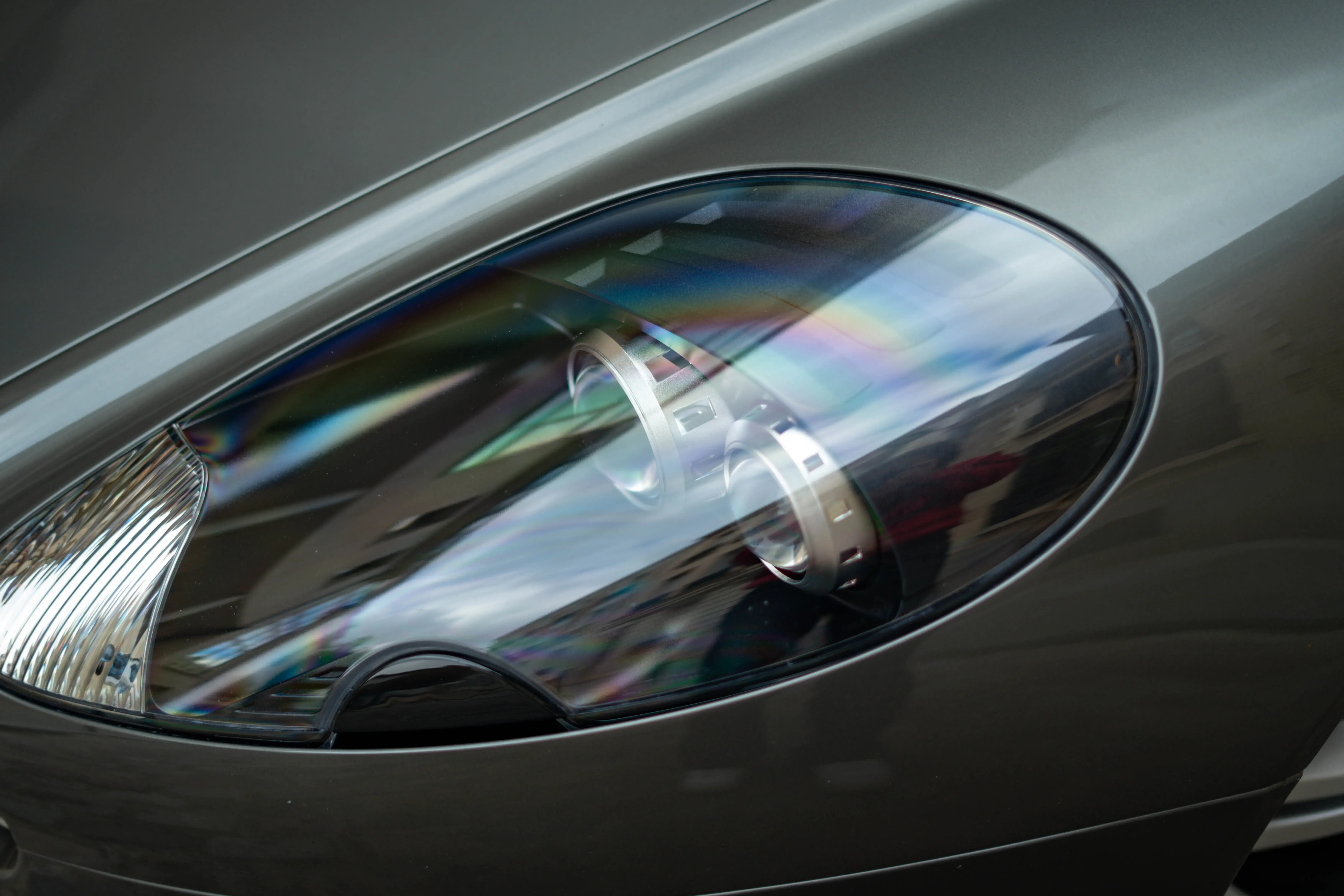 Feu Avant Aston Martin DB9 Mercury Silver Mecanicus Paris