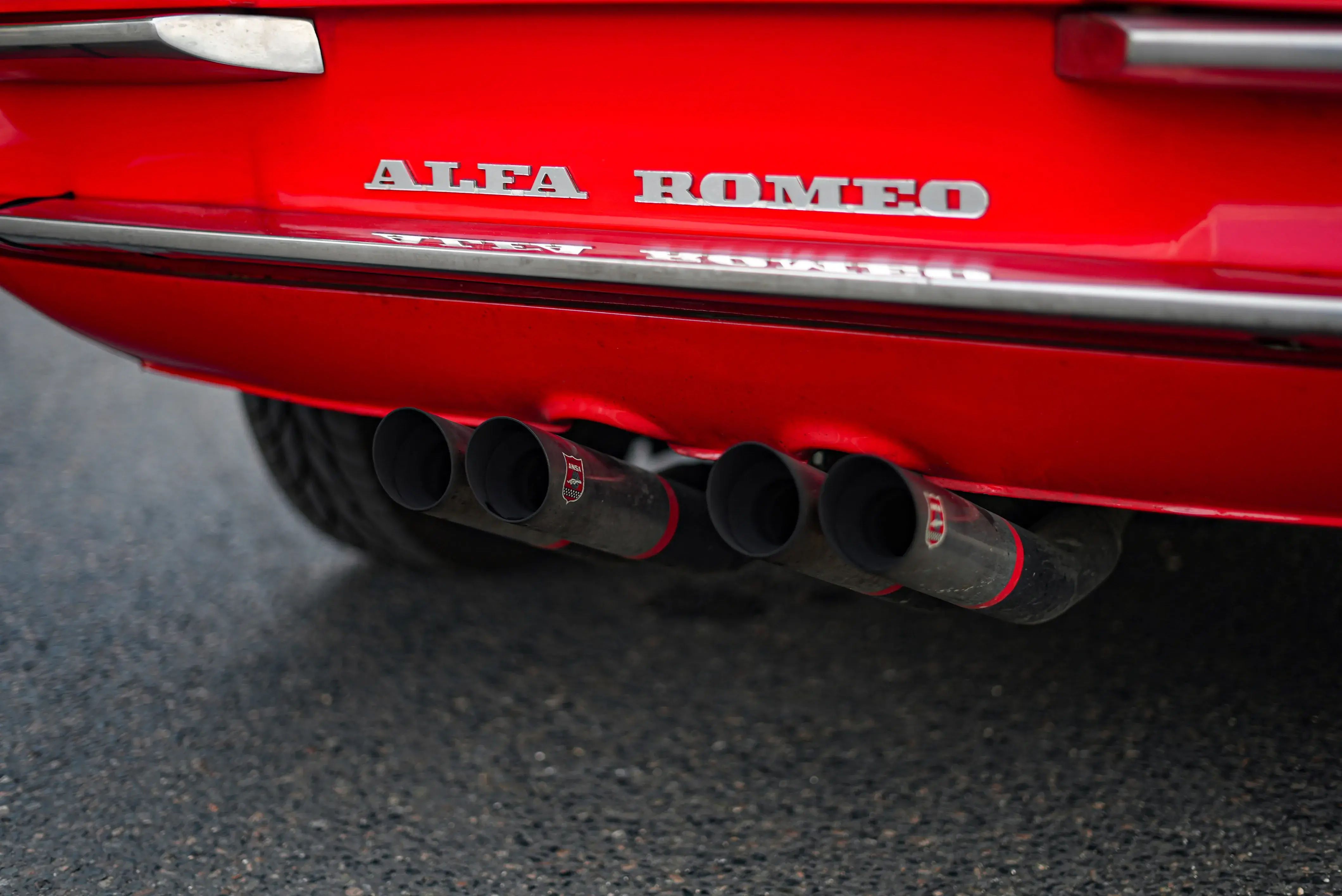 Alfa Romeo Montreal Rouge Arancio Mecanicus Paris