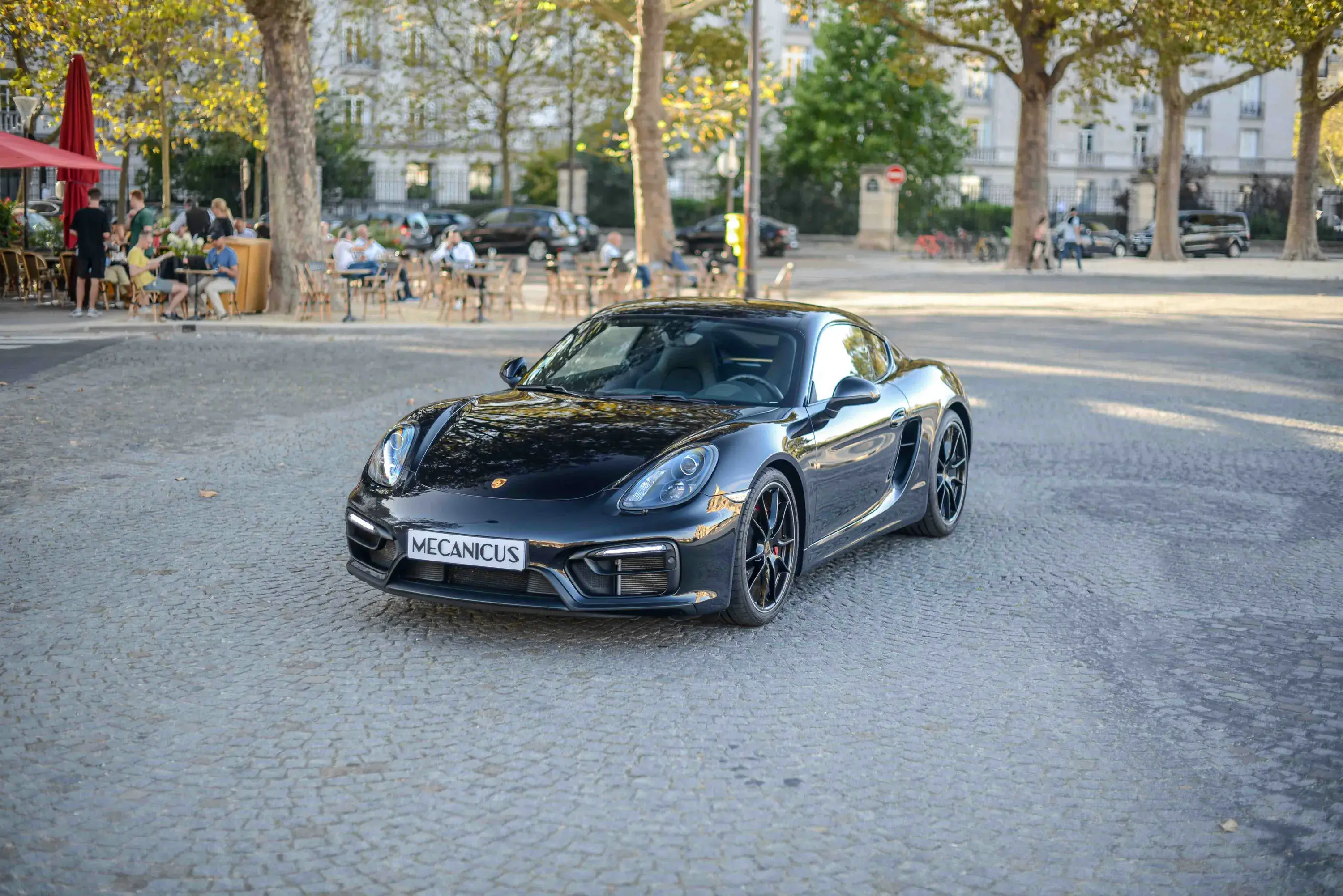 Porsche Cayman GTS 981 Noir Mecanicus Paris