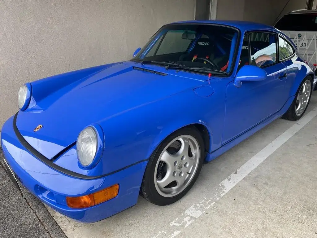 Porsche 964 RS Cup Maritime Blue Mecanicus Paris