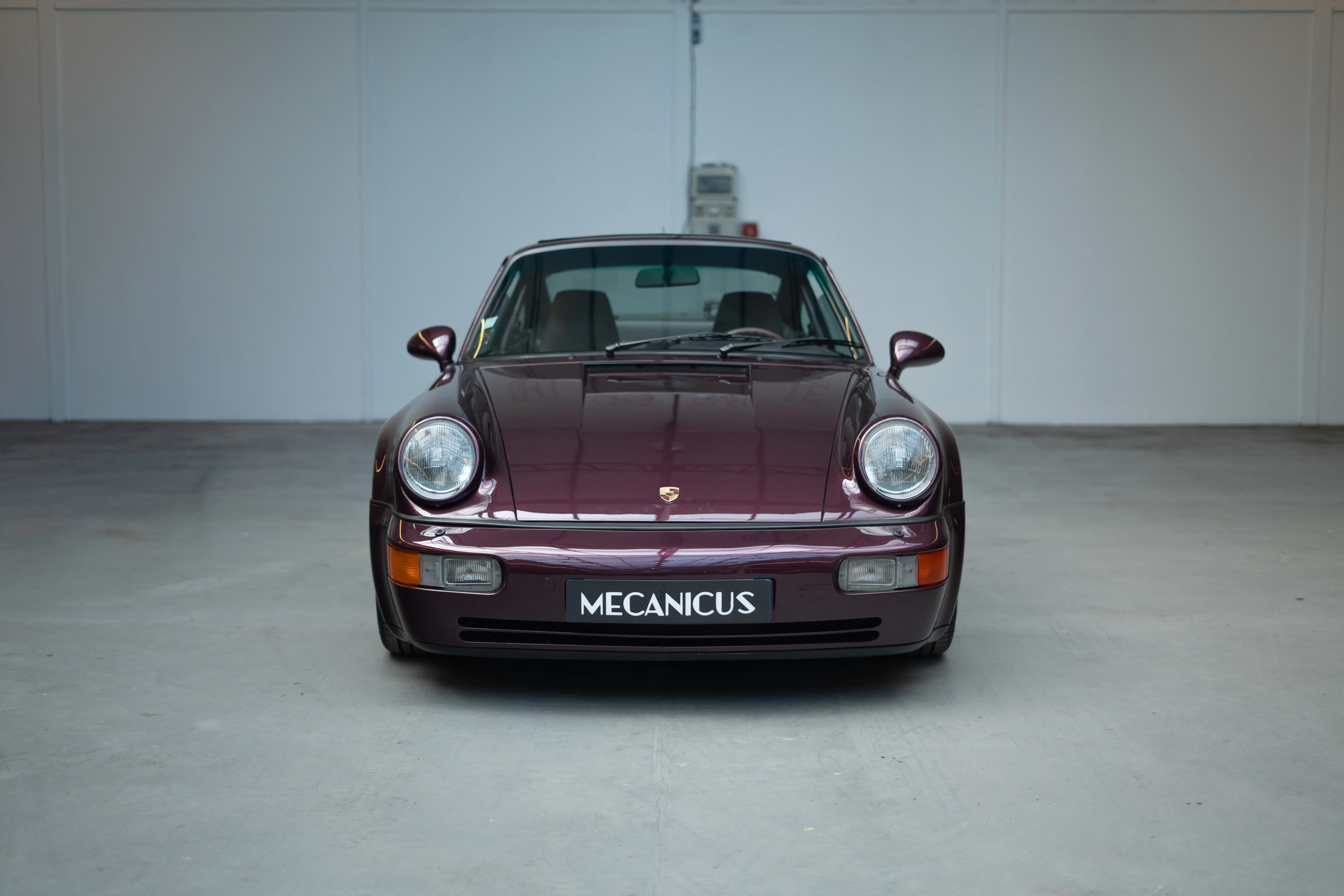 Porsche 911 964 Turbo 3.3L *Amethyst sur Magenta / Suivi Limpide / Jantes type Speedline*