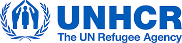 A blue logo for the United Nations.