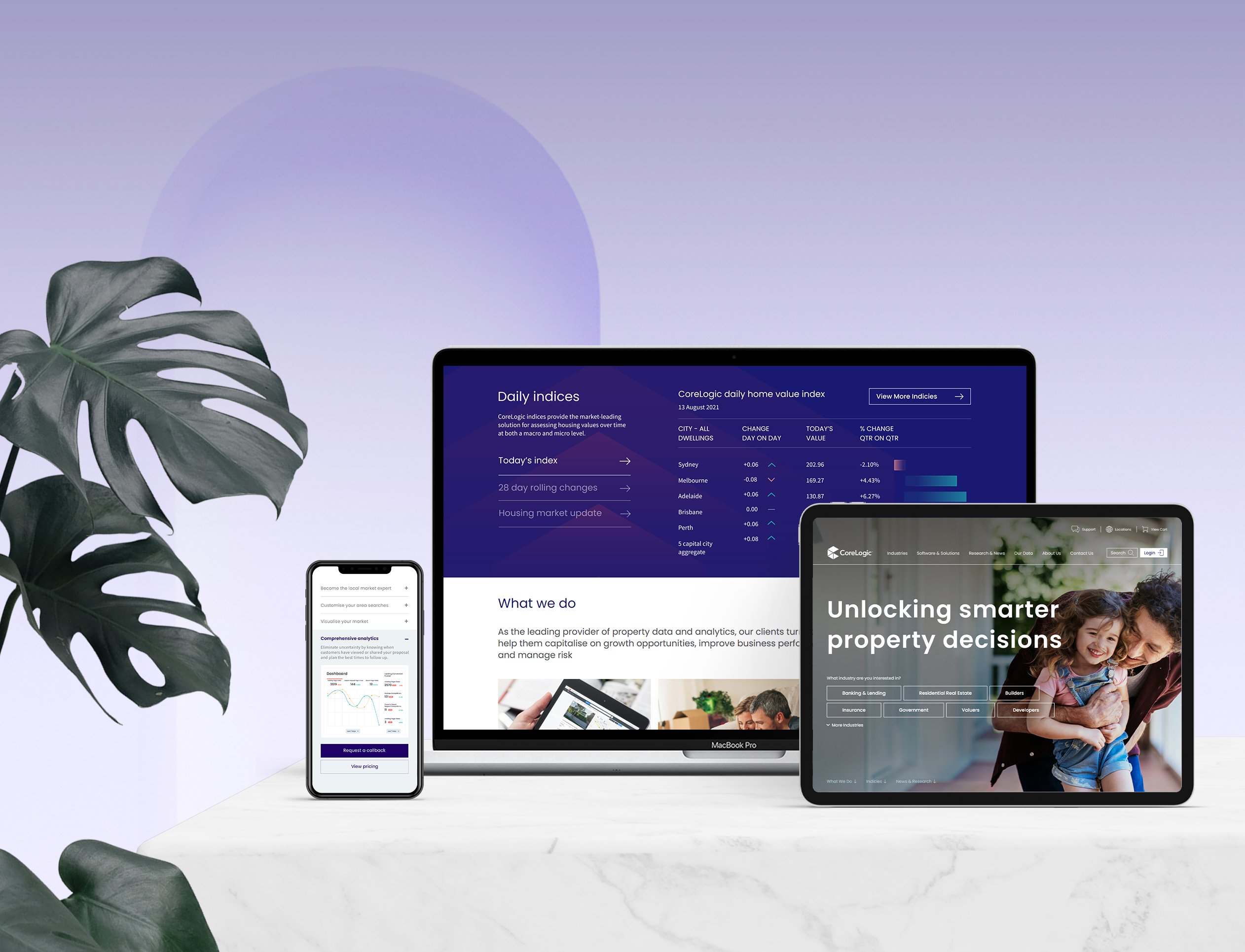 Unlocking improved UX and UI for leader in property data 