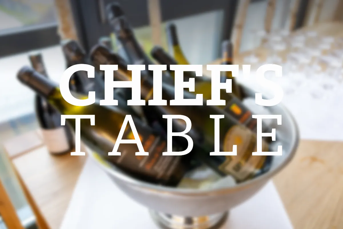 Chief's Table Dinner: Champagner & PIM