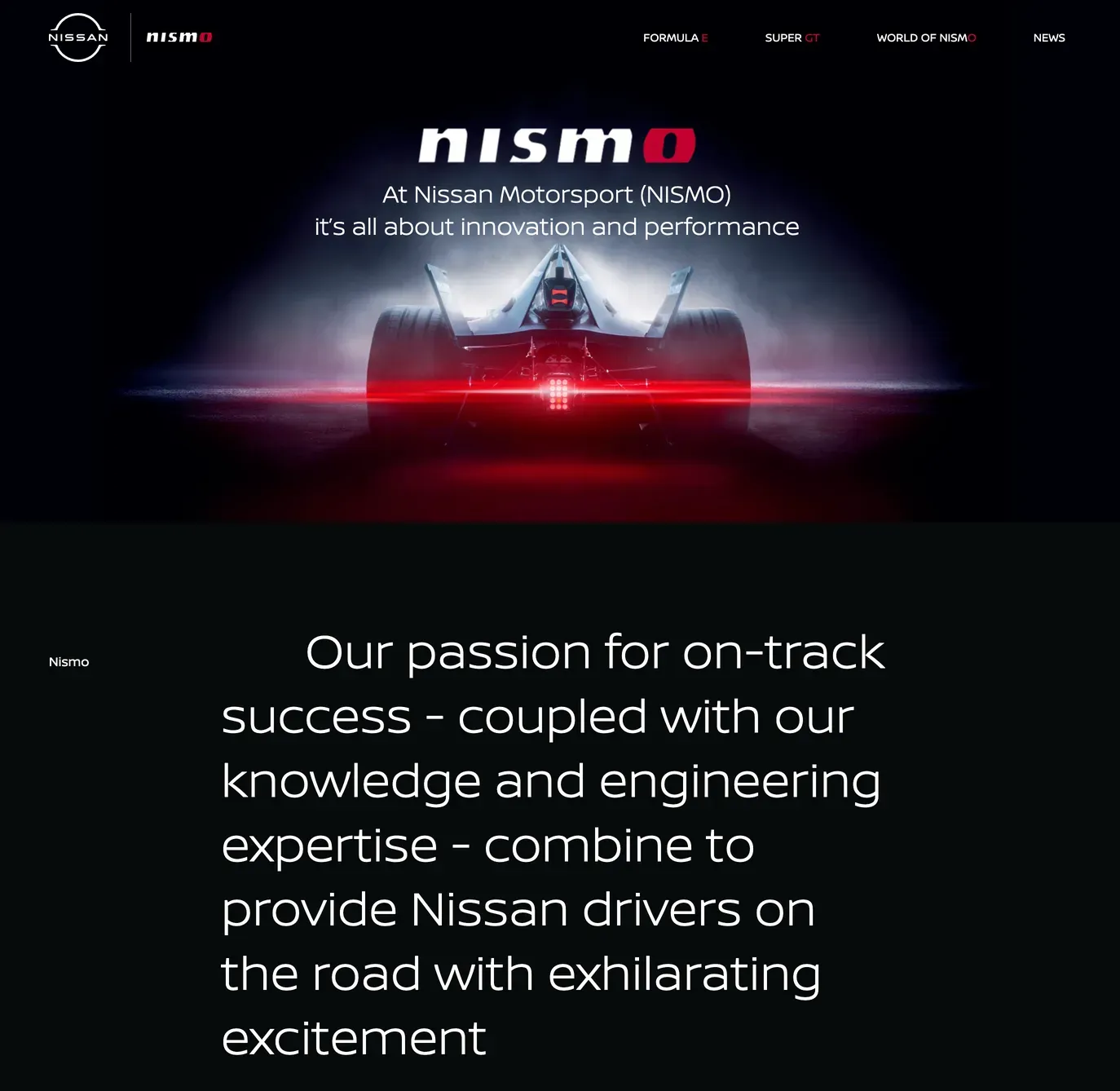 Nissan Motors Case mit Storyblok