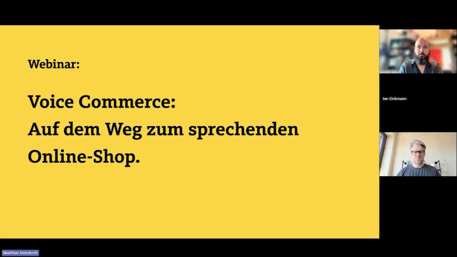 kernpunkt Webinar: Voice Commerce