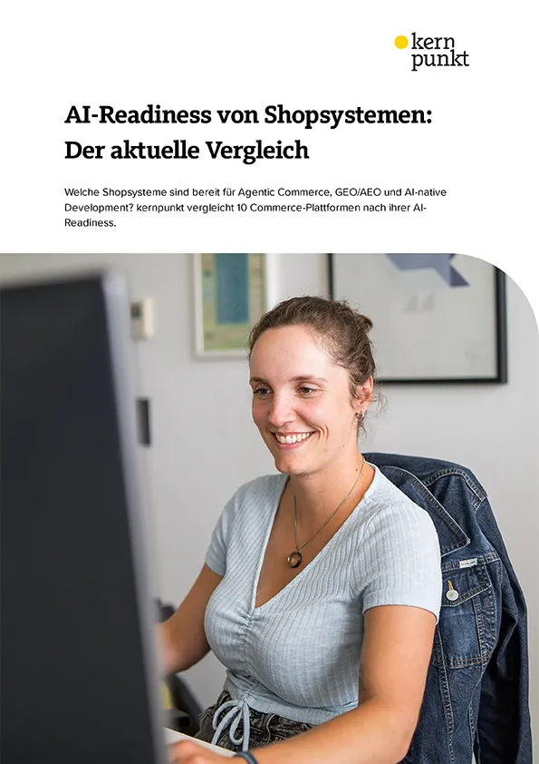 Unser Shopsystemvergleich für AI-Readiness