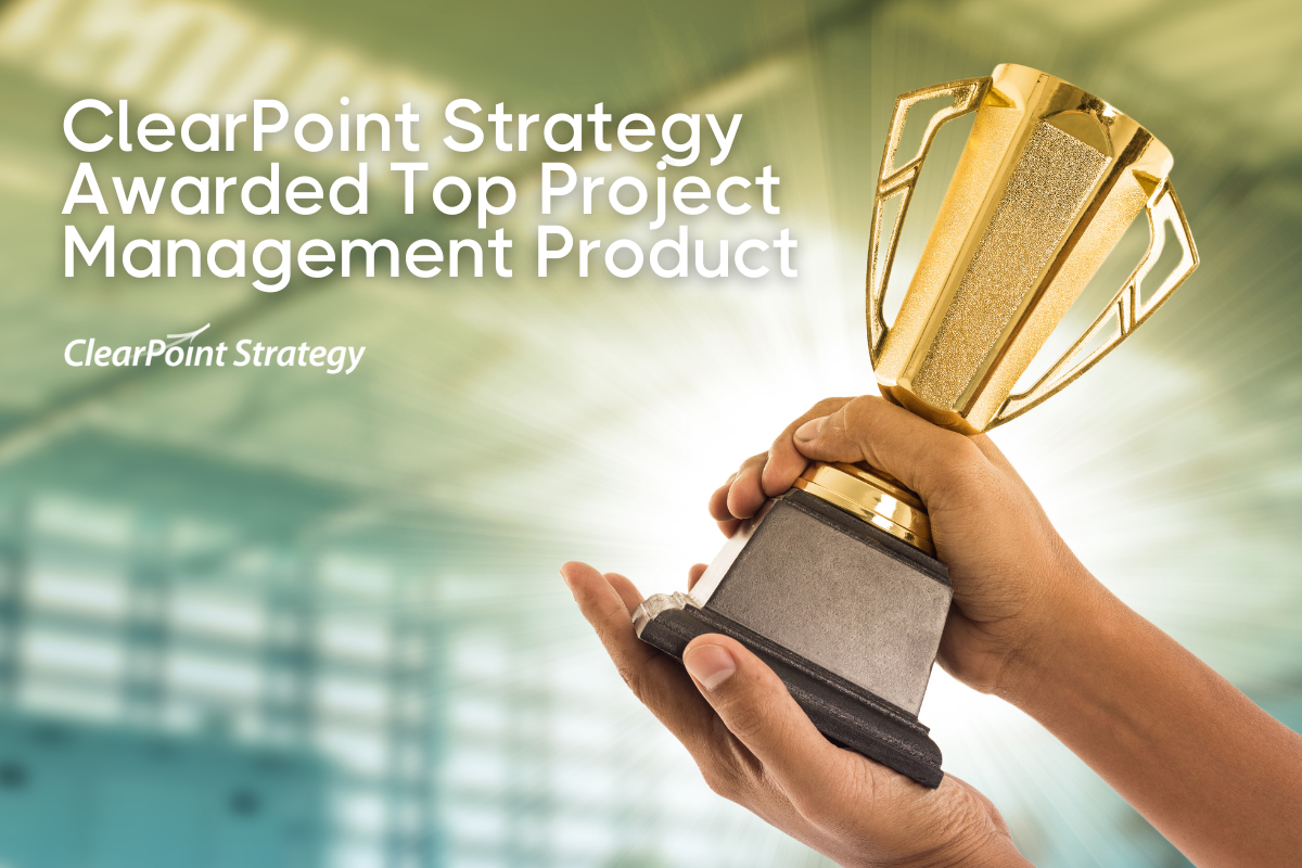 ClearPoint Strategy Awarded Top Project Management Product by G2