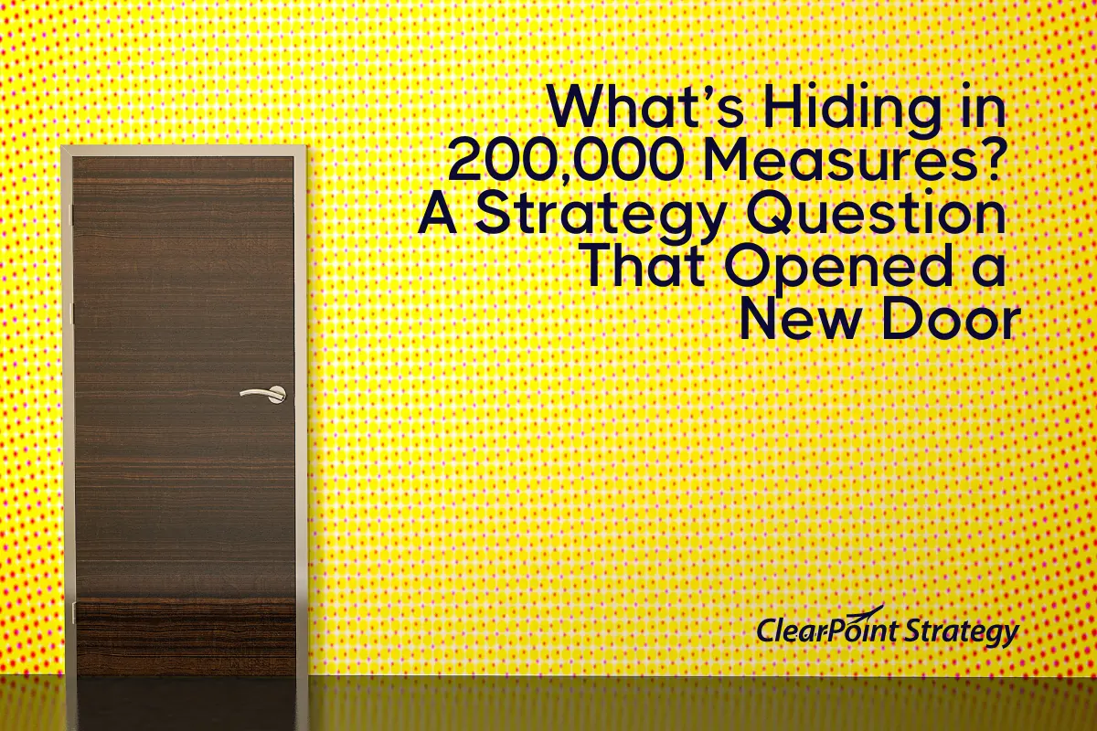 What’s Hiding in 200,000 Measures? A Strategy Question That Opened a New Door