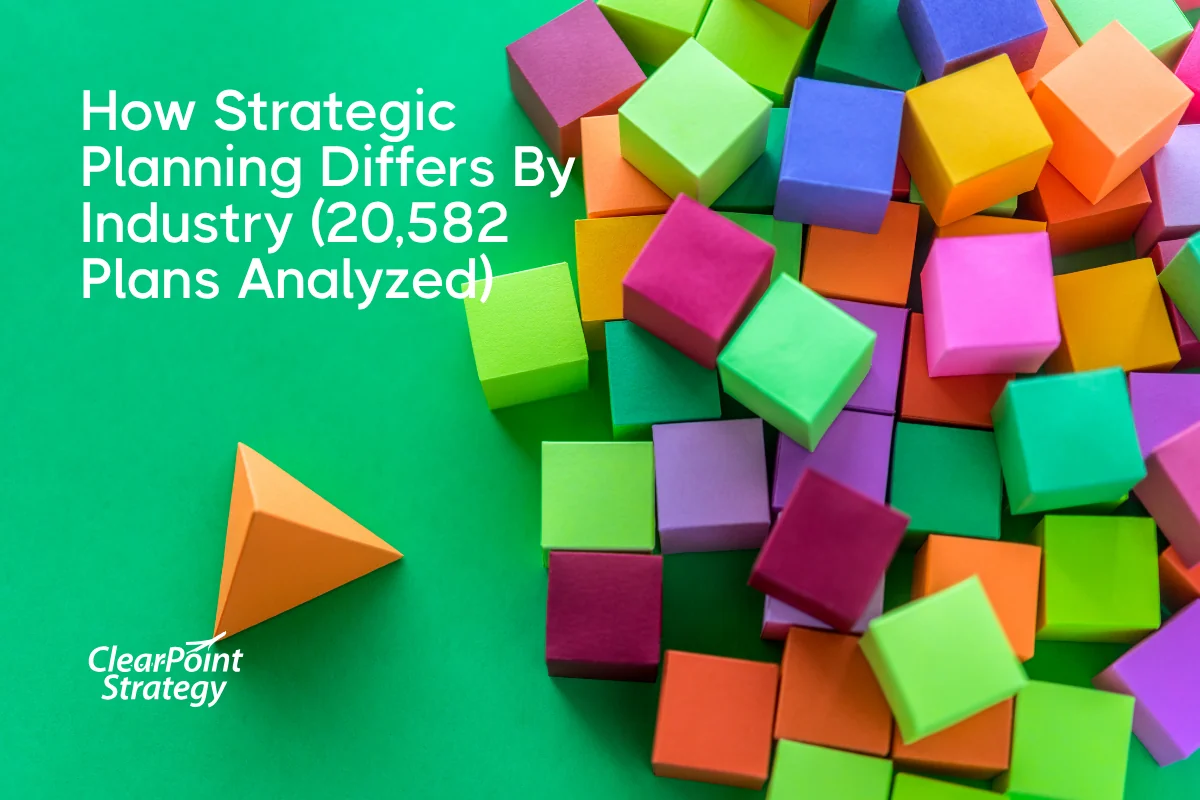 How Strategic Planning Differs By Industry (20,582 Plans Analyzed)
