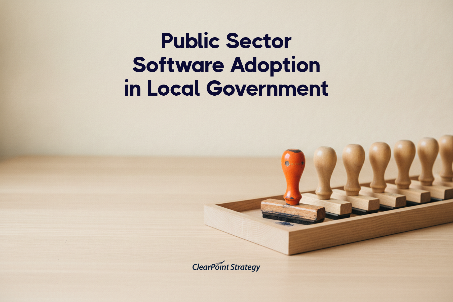 Public Sector Software Adoption in Local Government: Only 6.4% of City Goals Are Scored