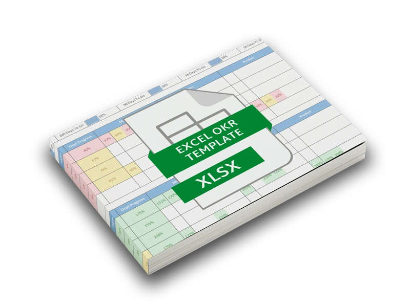 Cover of Boost Performance with Our Free Excel OKR Template