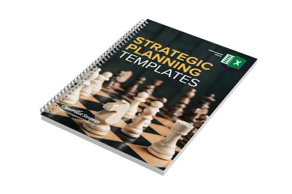 Cover of 8 Free Strategic Planning Templates to Jumpstart Success
