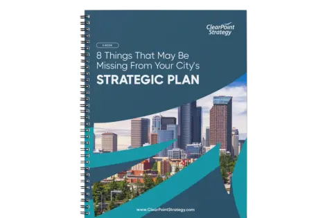 Cover of 8 Key Elements Missing in Your City's Strategic Plan