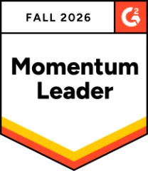 G2 badge: Momentum Leader, Strategic Planning