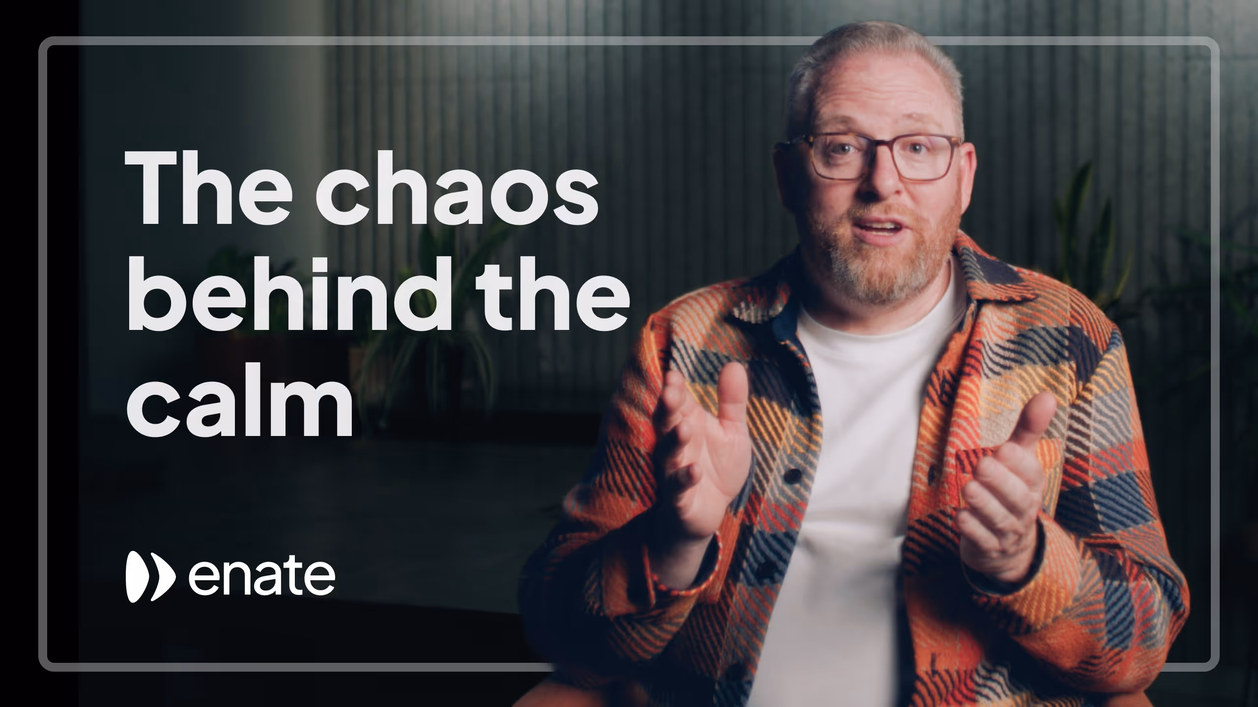 Image of Kit Cox talking to camera