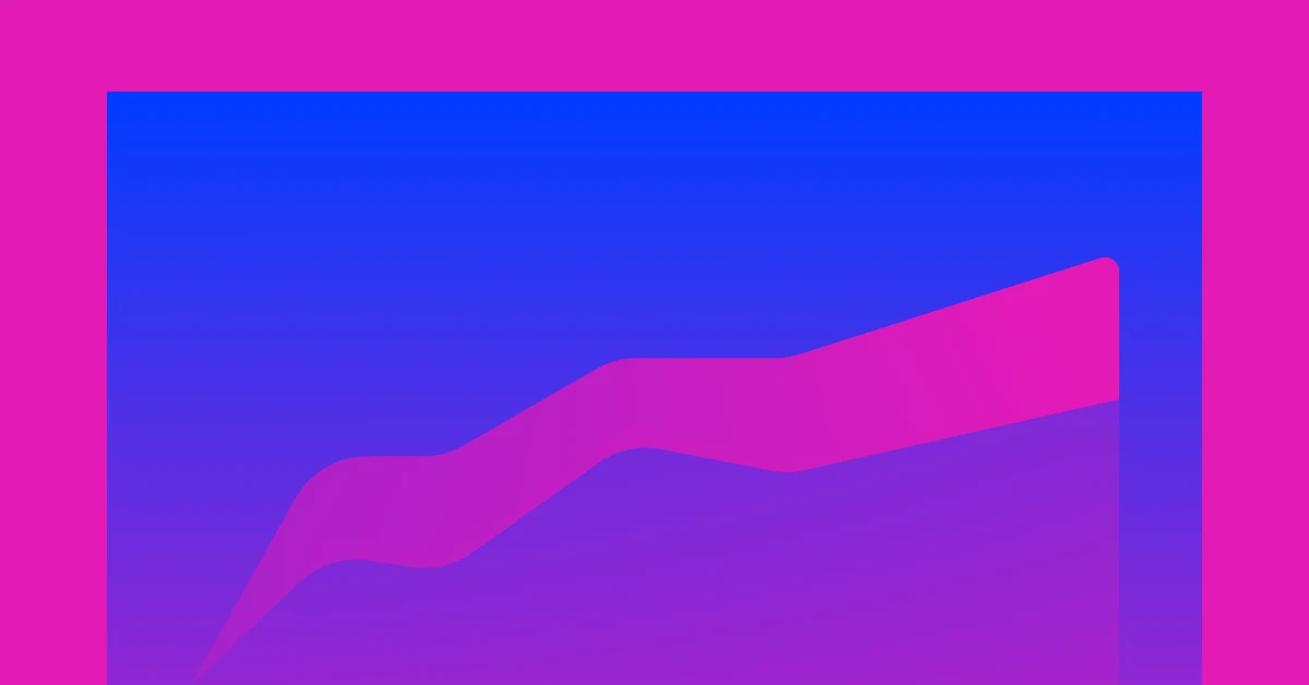 Abstract growth chart illustration symbolizing Making Tax Digital and its impact on managed service providers.