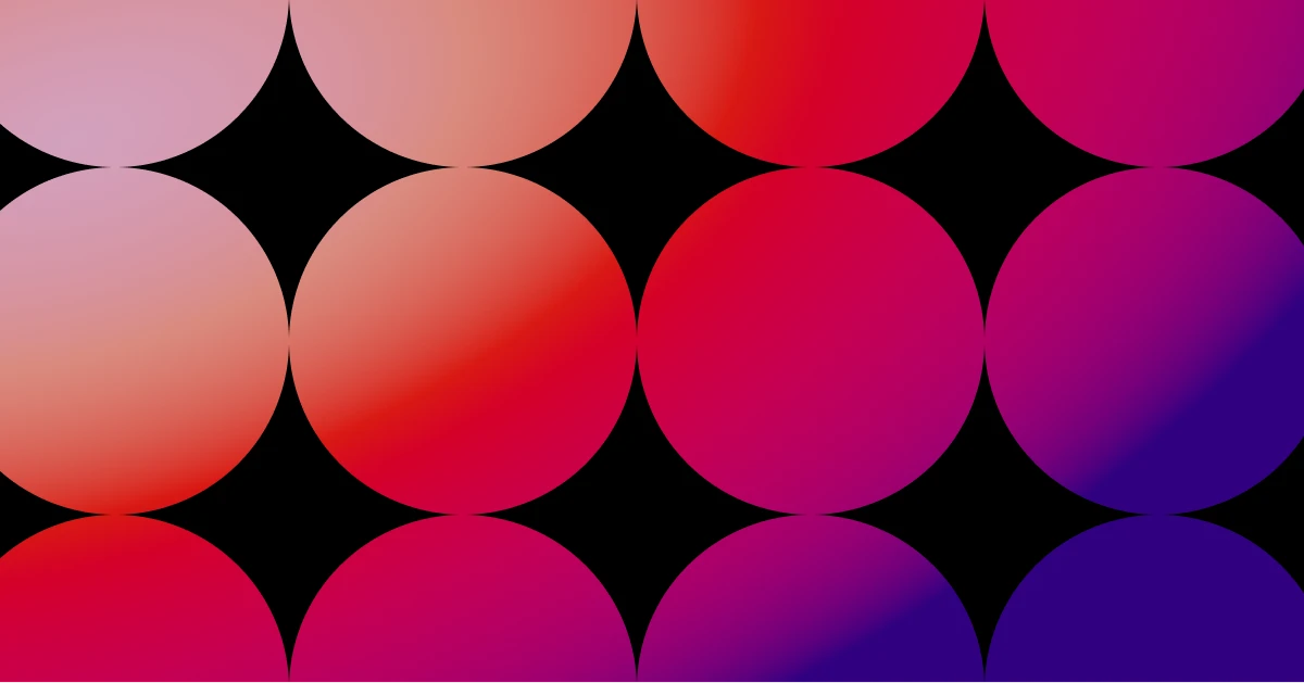 Interconnected circular pattern symbolizing swarm agent collaboration for corporate service leaders and AI-powered operations.