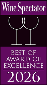 Allora Wine expectator award 2025