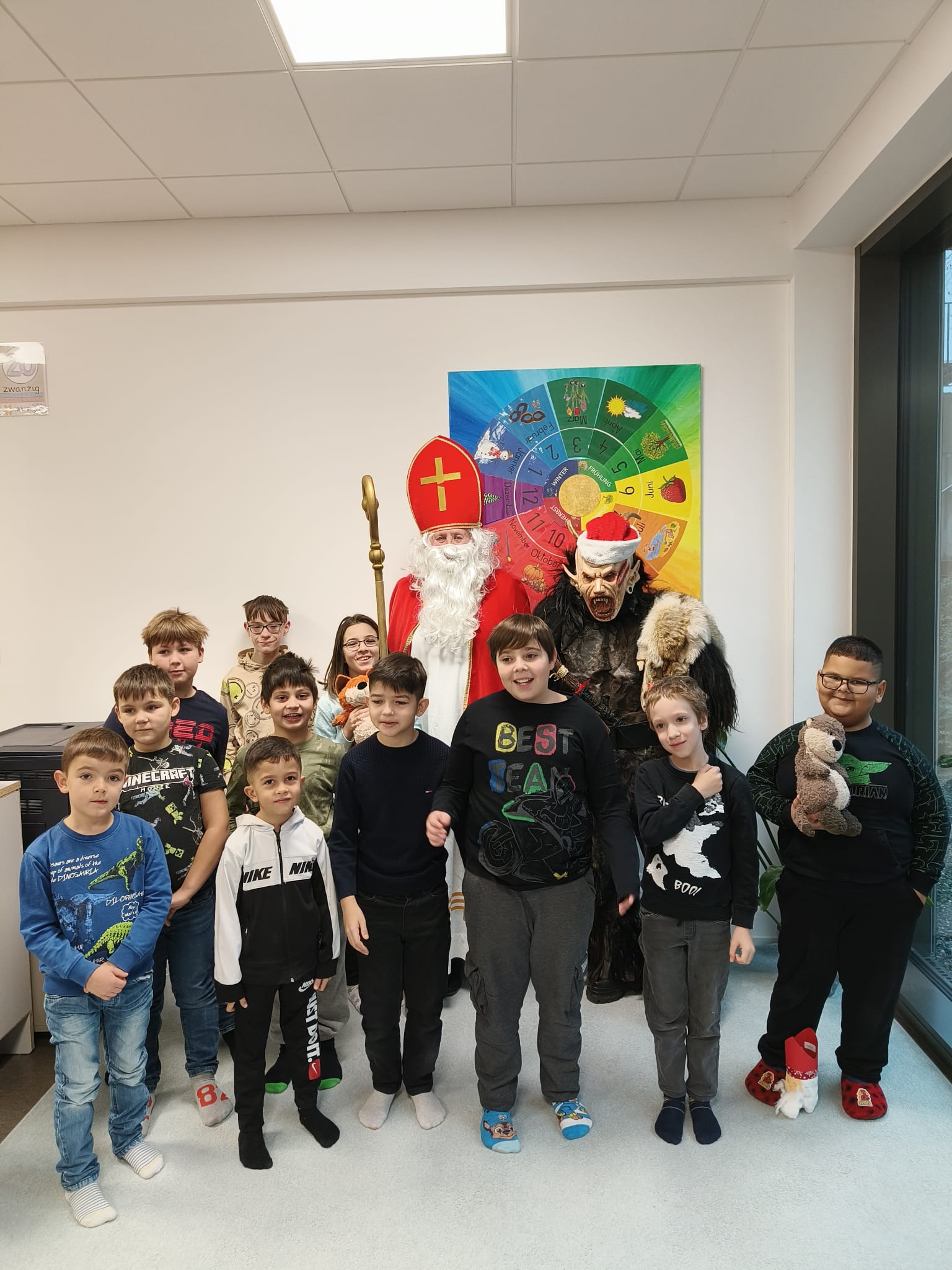 Nikolo- und Krampusbesuch