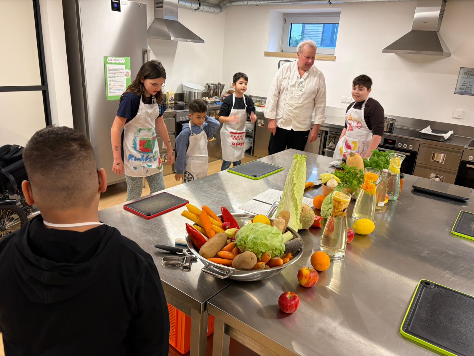„Wir garteln zusammen“ – Kochtag mit Ernstl (Tag 1)👩‍🍳👨‍🍳🍽