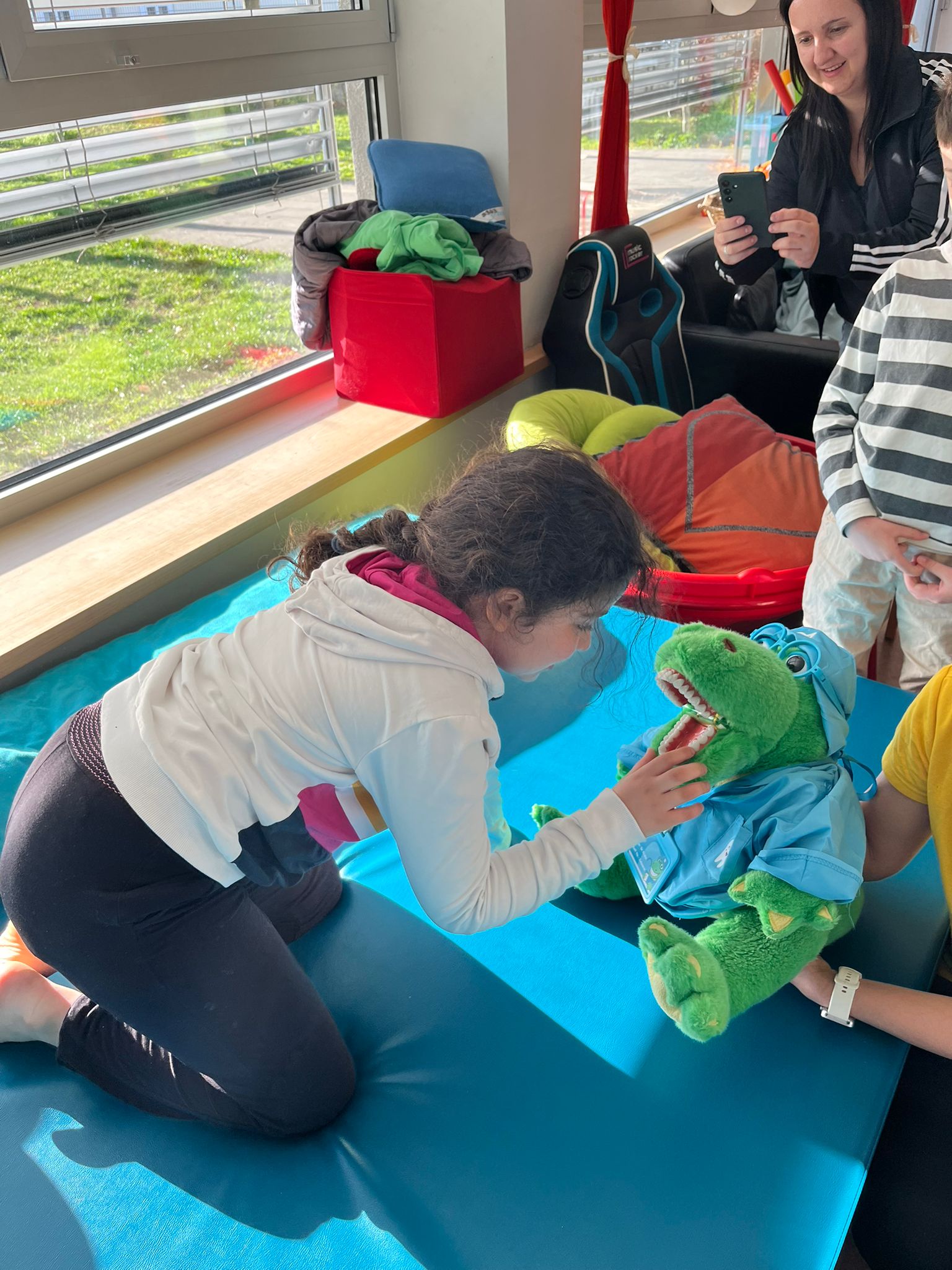 🐊🦷 Kroko zu Besuch – Zahngesundheit mit Apollonia 🦷🐊