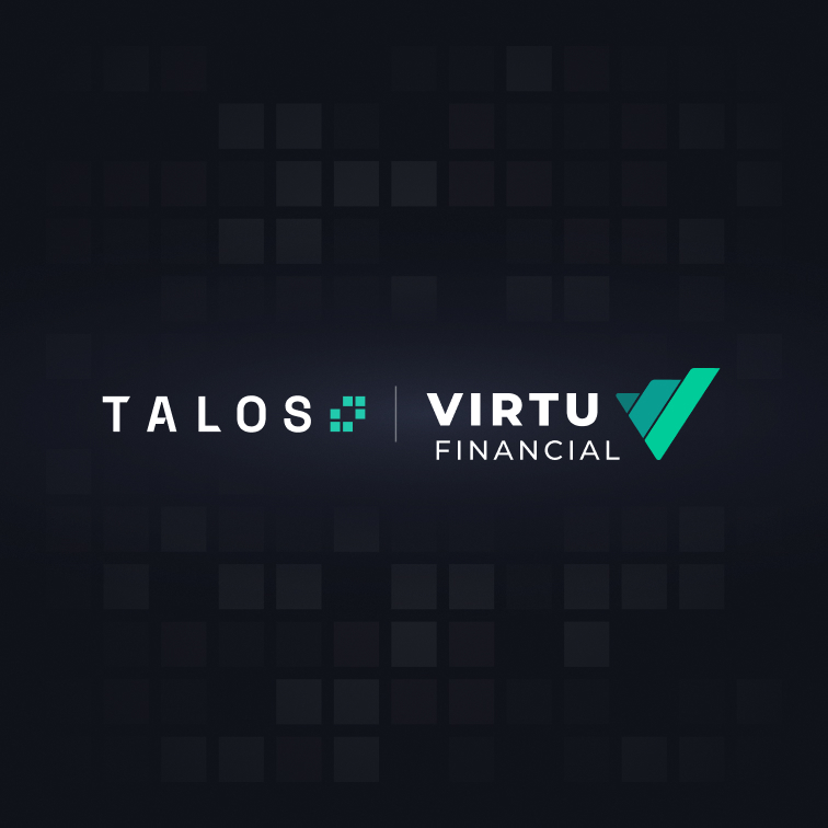 Virtu Financial Joins the Talos Network as Liquidity Provider