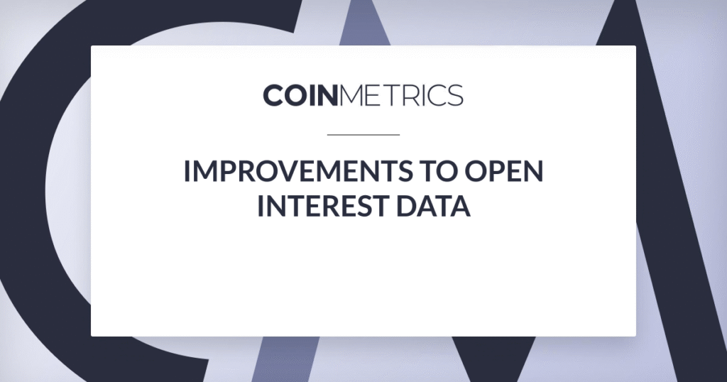 Improvements to Open Interest Data