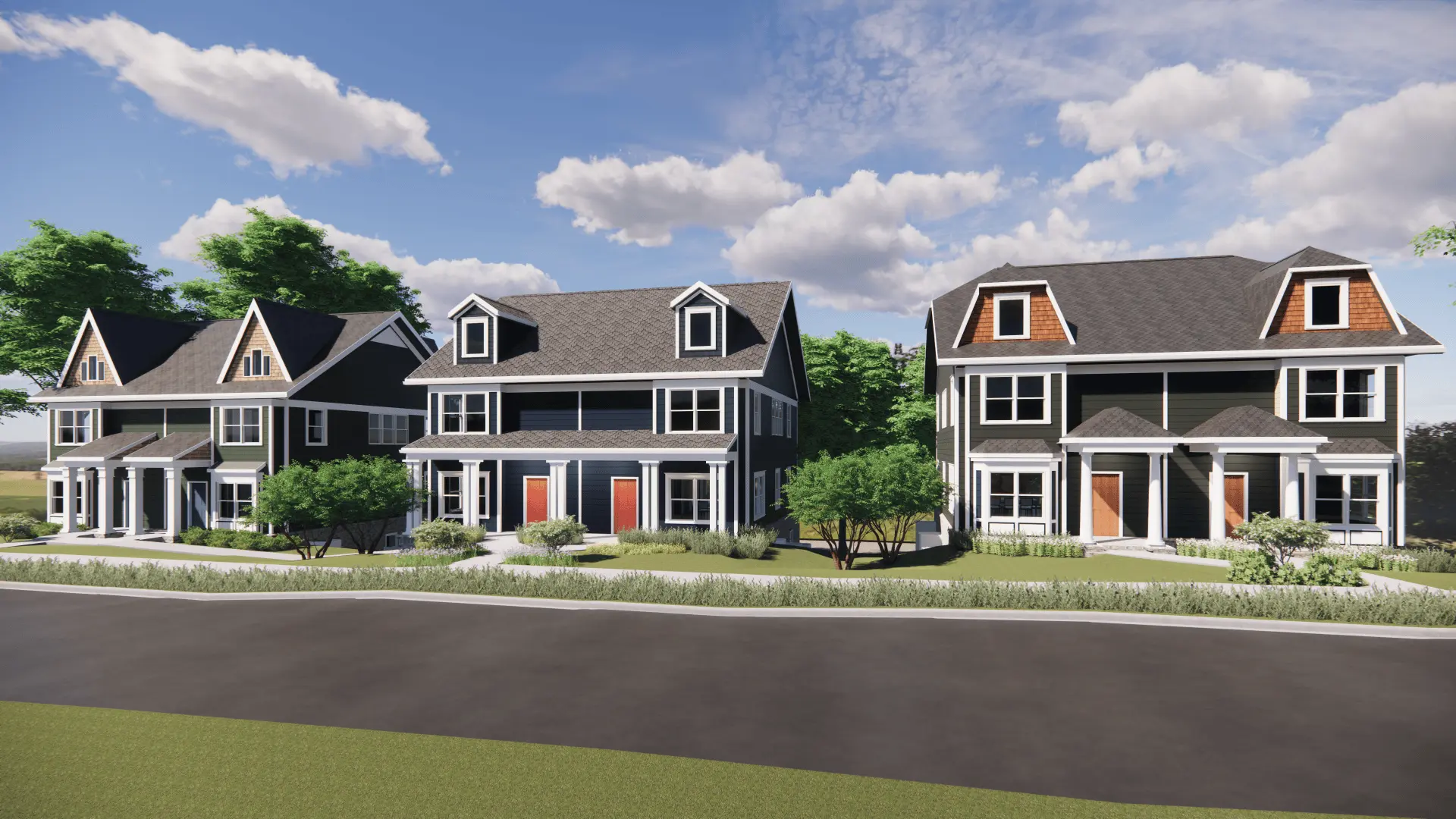 The Six @ Forest street view render