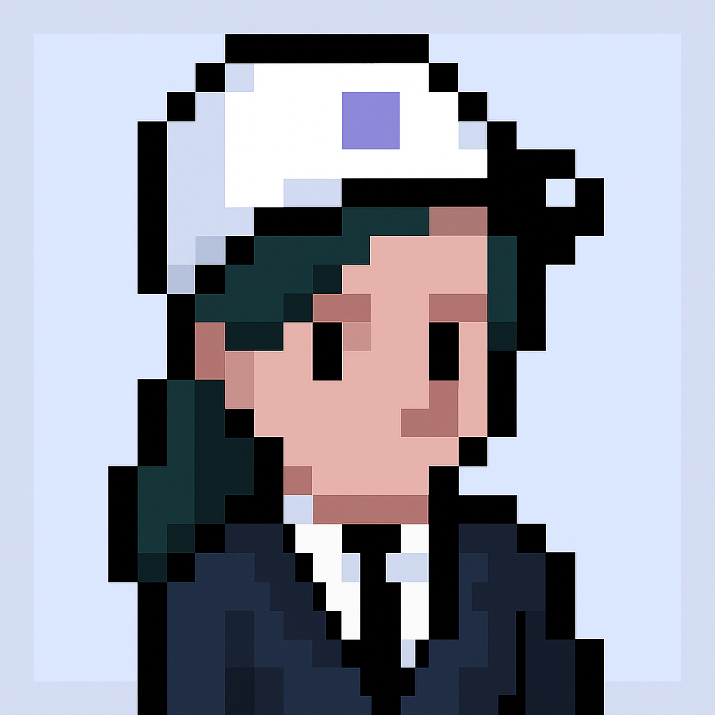 Contract renewal negotiation AI agent avatar in pixel art style with professional business attire for channel partner managers