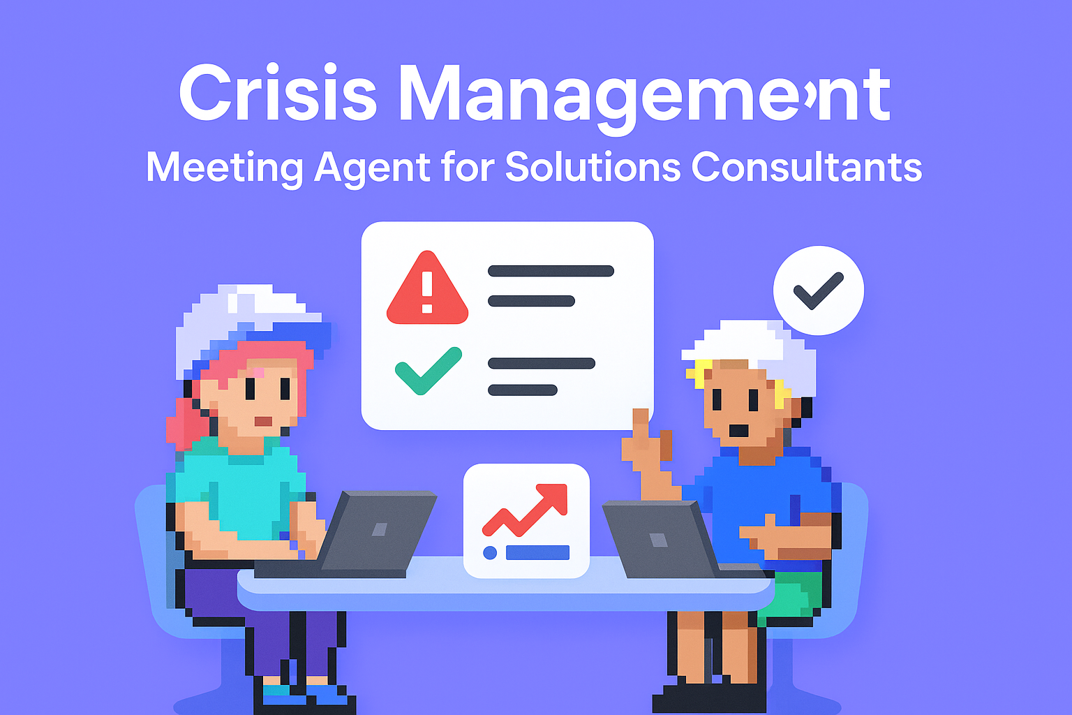 Crisis Management Meeting Agent for Solutions Consultants - AI-powered crisis management expert helping solutions consultants coordinate emergency response meetings with automated data gathering and stakeholder notification