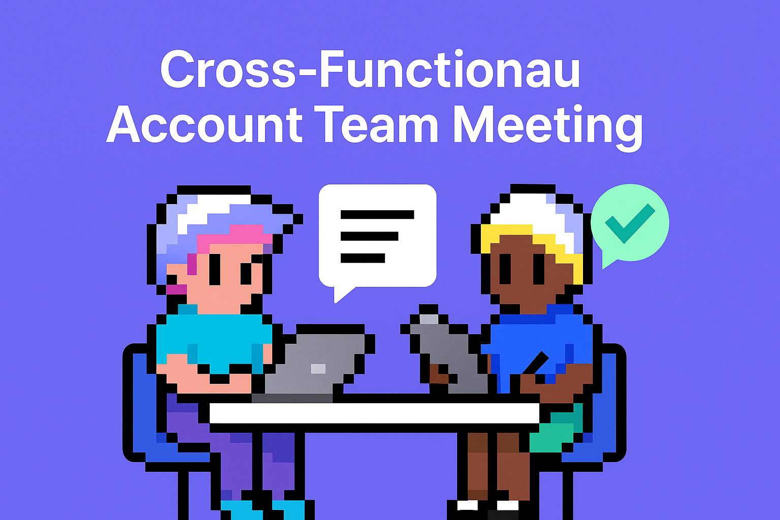 Cross-Functional Account Team Meeting - AI agents automating account management best practices for brand managers with collaborative meeting planning