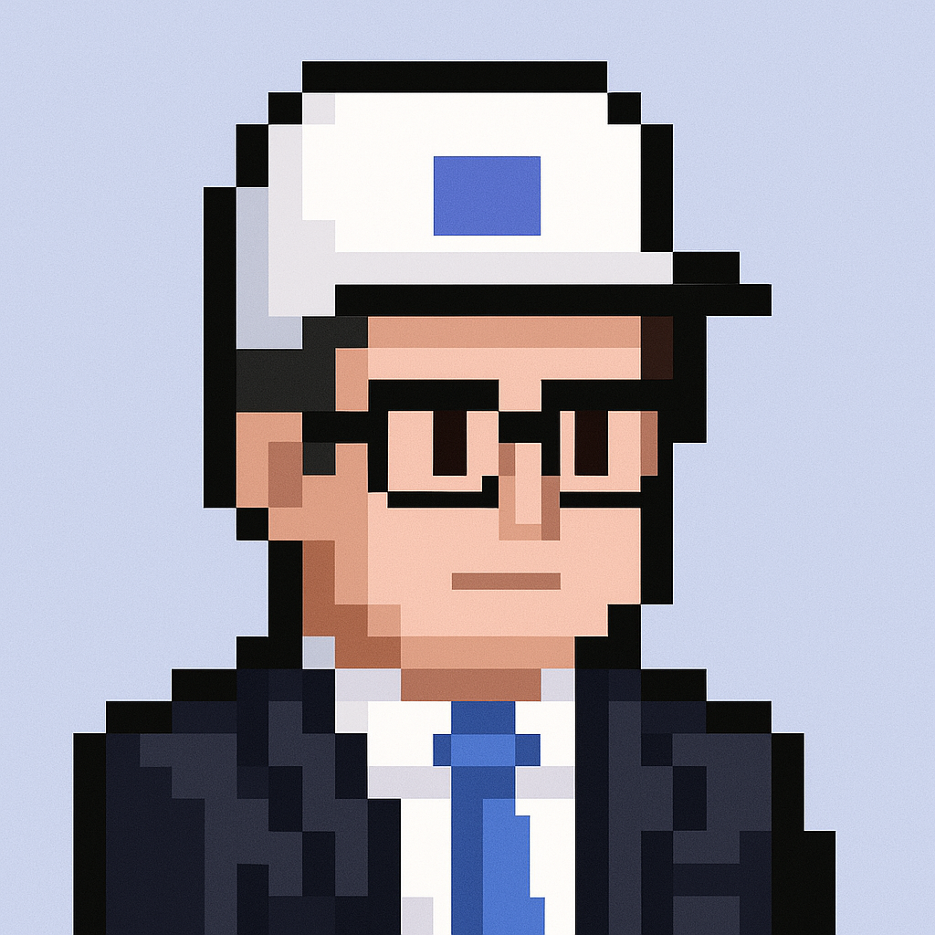Key Account Manager AI Agent avatar - professional pixel art character with glasses and business suit representing AI-powered account planning solutions